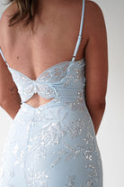 Oh Hello Clothing Women > Clothing > Dresses Santorini Butterfly Detail Embellished Gown | Blue