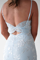 Oh Hello Clothing Women > Clothing > Dresses Santorini Butterfly Detail Embellished Gown | Blue
