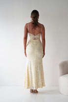 Oh Hello Clothing Women > Clothing > Dresses Santorini Butterfly Detail Embellished Gown | Yellow