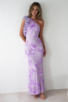 Siren Bodycon Maxi Dress Lilac | Wedding Guest Dress | Bodycon | Maxi | Oh Hello Clothing