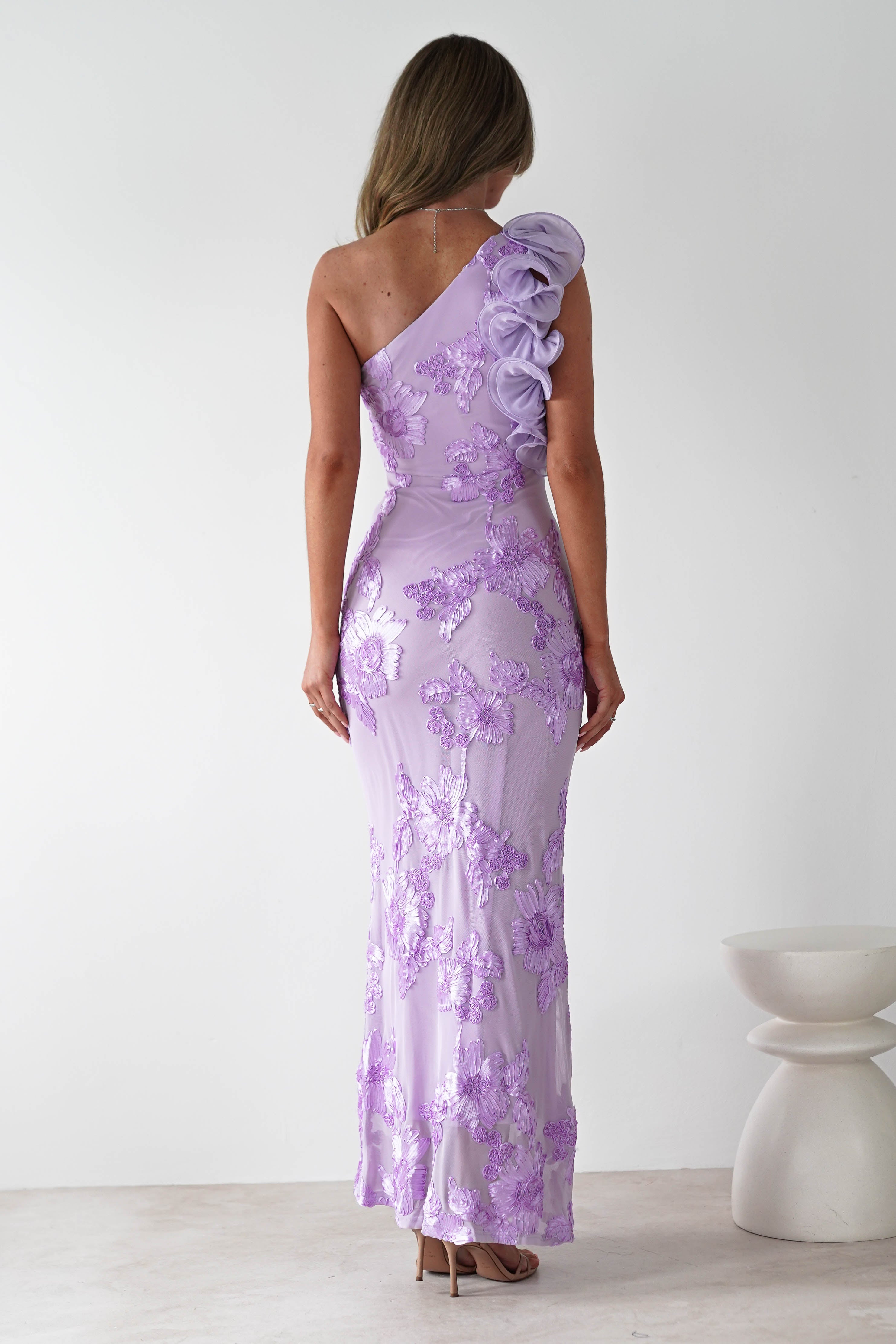 Siren Bodycon Maxi Dress | Lilac | Oh Hello Clothing | XS (6)