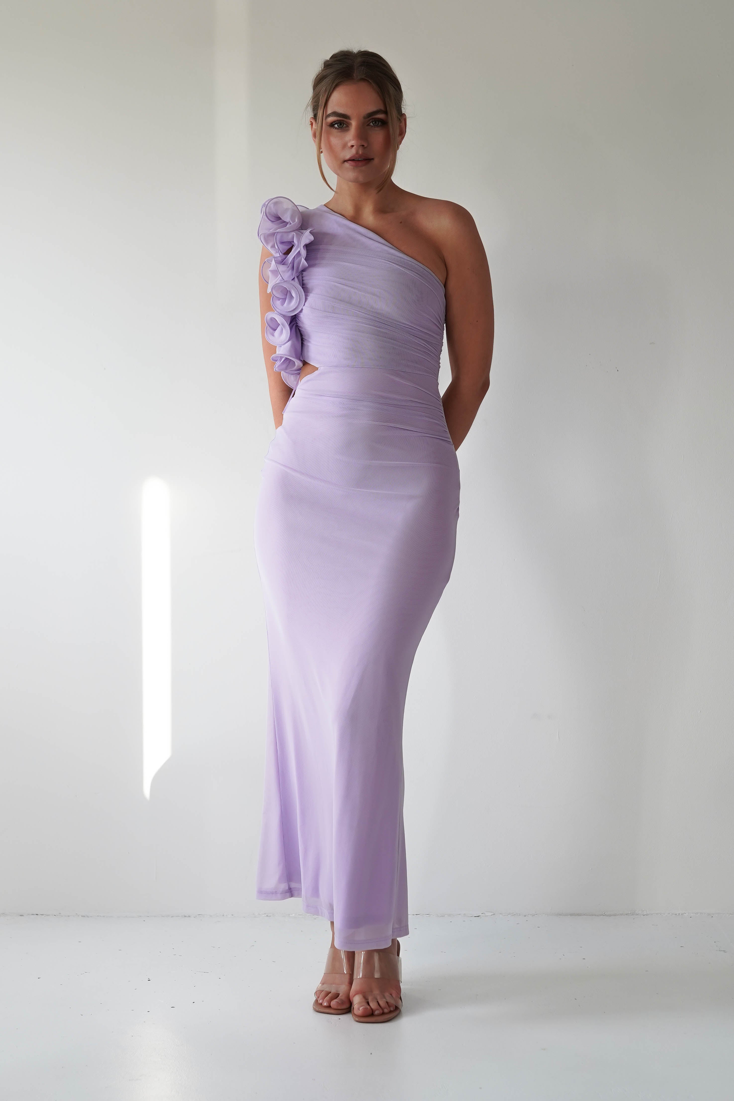 Sydney Bodycon Maxi Dress | Lilac