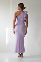 Sydney Bodycon Maxi Dress Lilac | Wedding Guest Dress | Bodycon | Maxi | Oh Hello Clothing