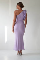 Sydney Bodycon Maxi Dress Lilac | Wedding Guest Dress | Bodycon | Maxi | Oh Hello Clothing