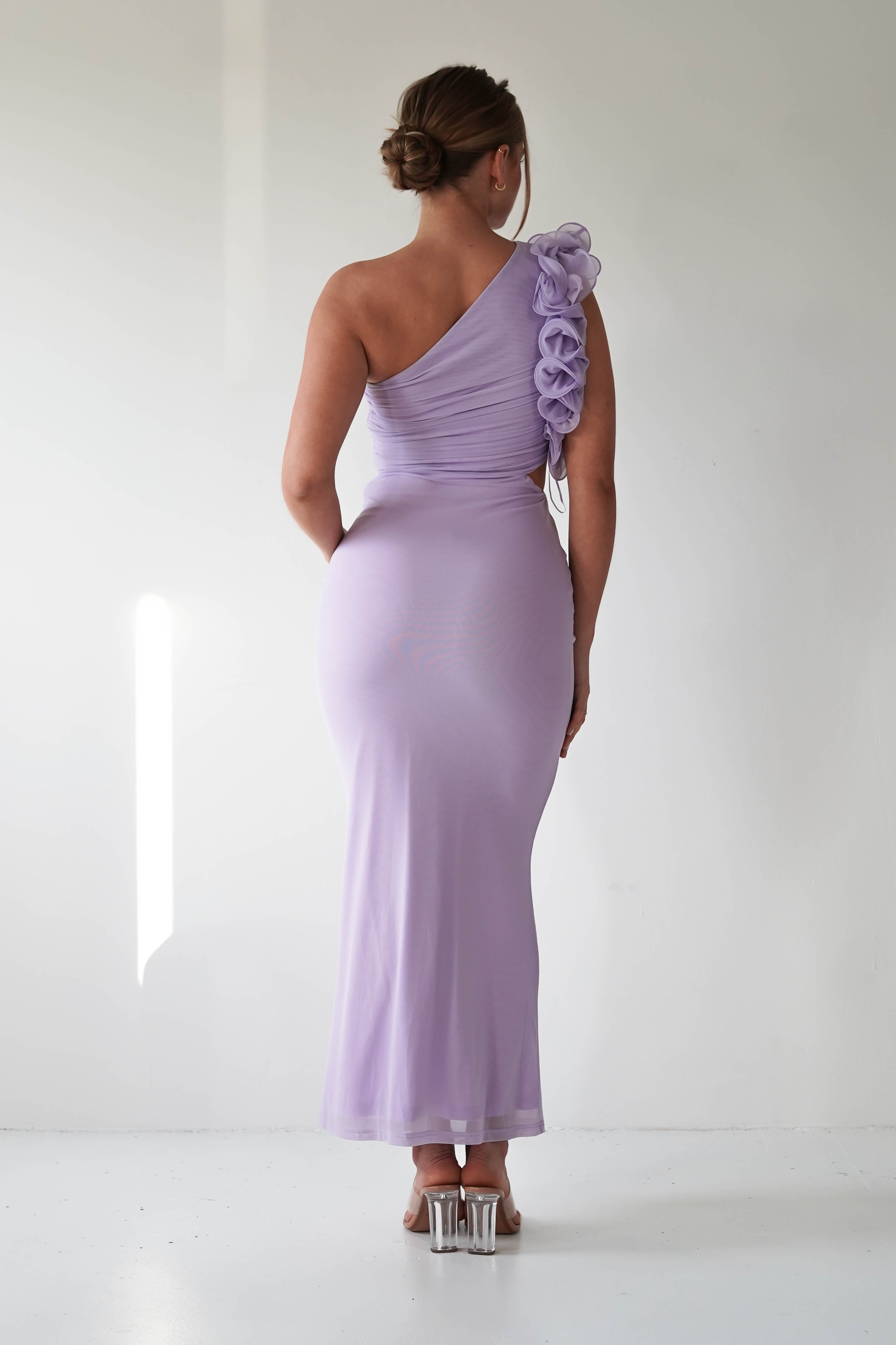 Sydney Bodycon Maxi Dress | Lilac