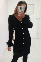 Lilliana Jumper Dress | Black