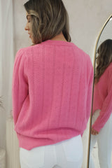 Haydie Cosy Jumper | Hot Pink