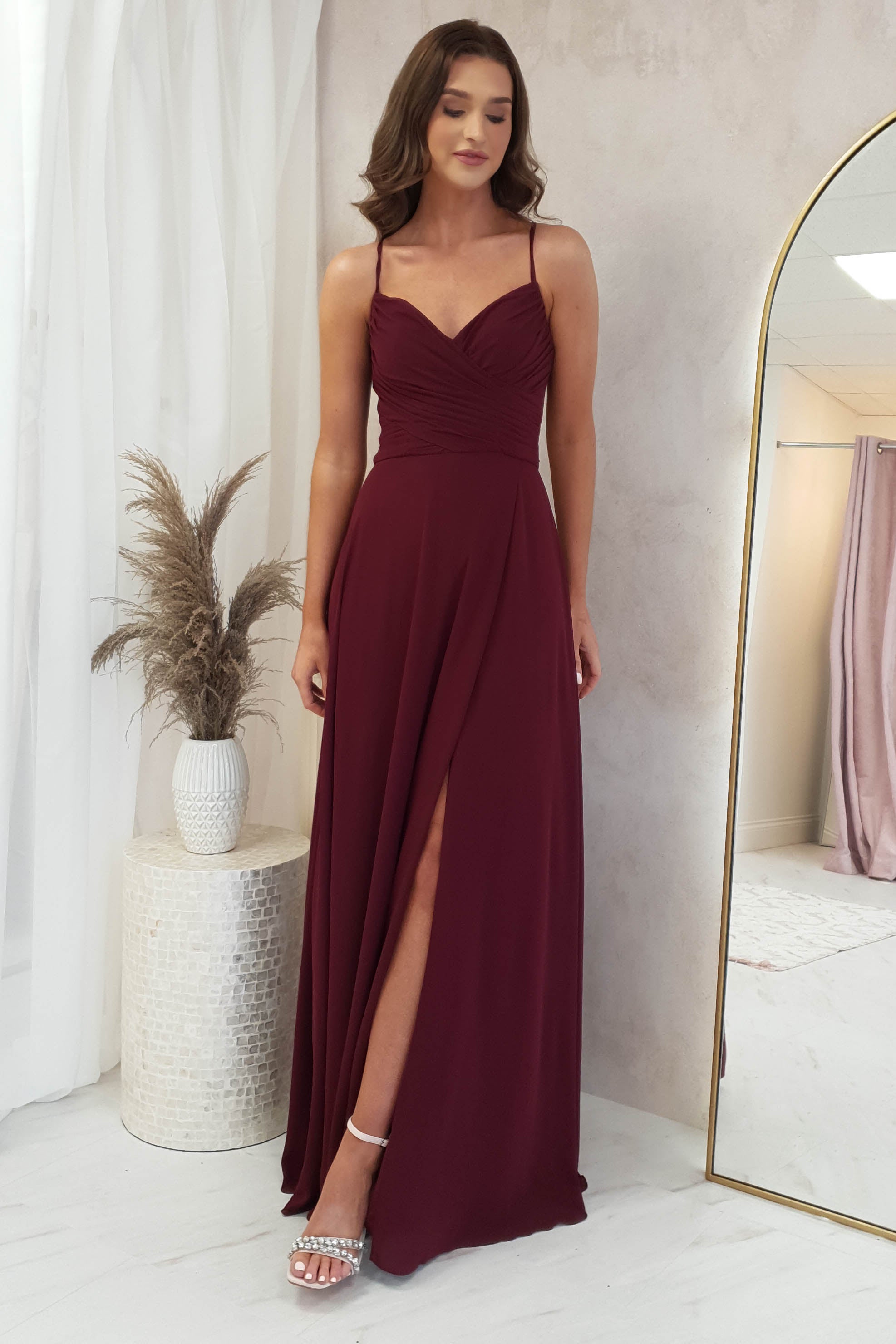 done-d6089-gown-with-slit-and-ruched-bust-wine-paris-fashion-rosie-silky-gown-forest-green-formal-debs-prom-dresses-dress-30874375323713.jpg