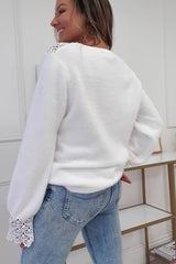 Alaya Soft Cardigan | White