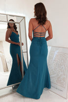 Saraid Glitter Gown | Teal | Debs & Prom | Formal Gown | Oh Hello Clothing