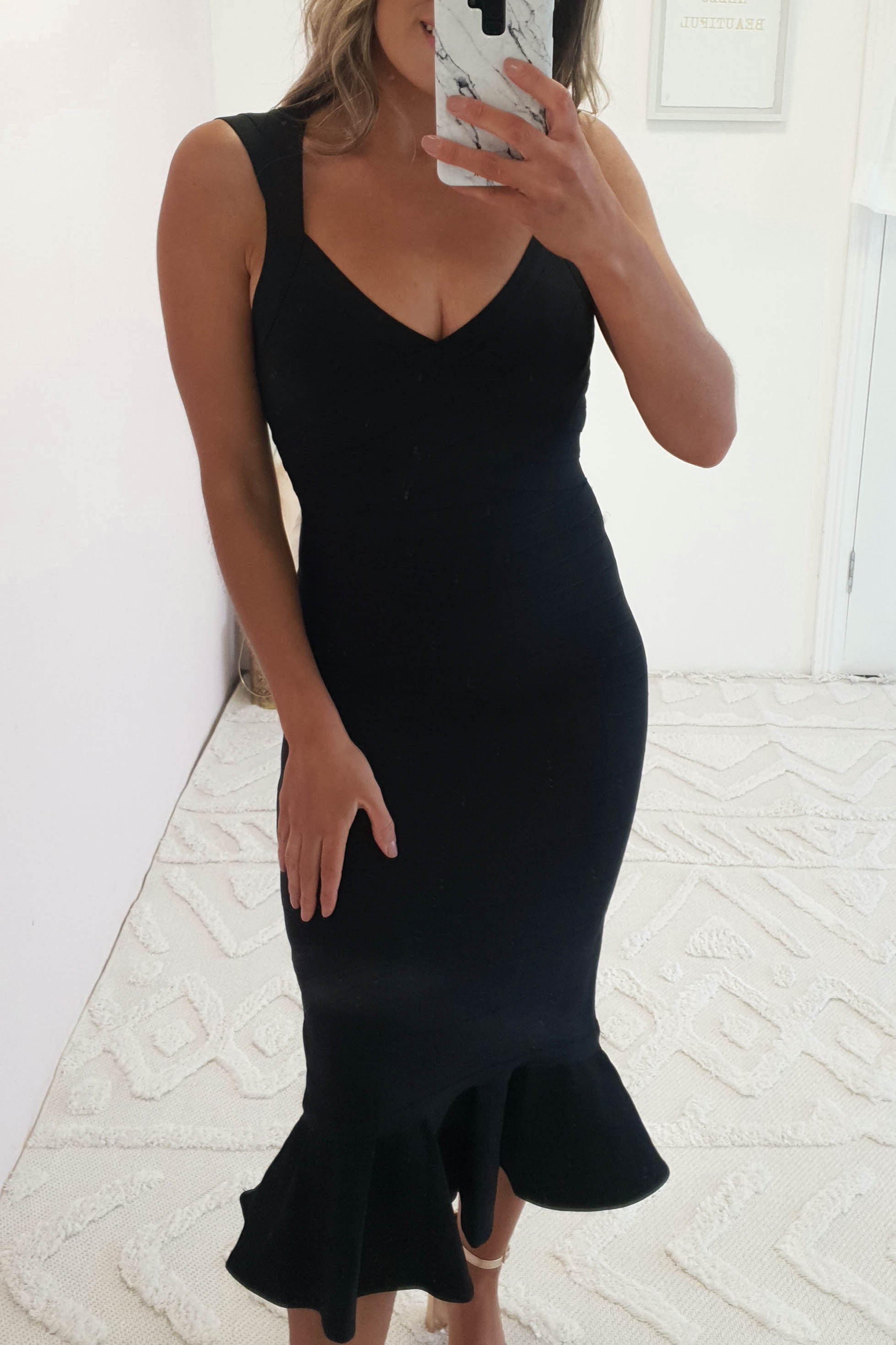 Jimena Bandage Dress | Black