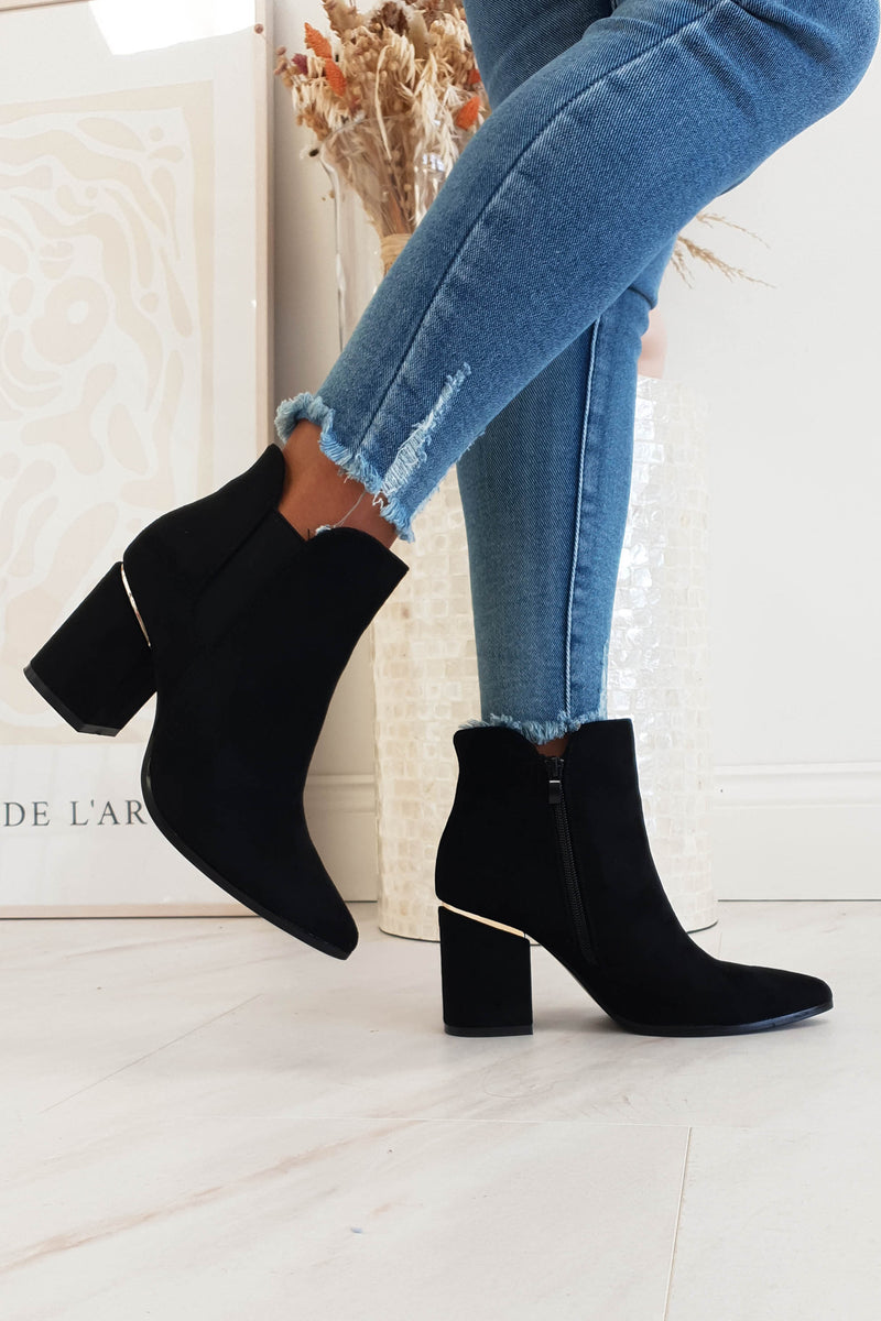Piper Ankle Boots | Black
