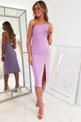 Sophia Bodycon Midi Dress | Lilac