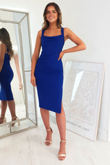 Tassie Midi Bodycon Dress | Cobalt Blue
